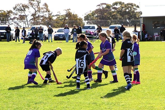 Bulls Appreciate Boort’s Hockey Field post image