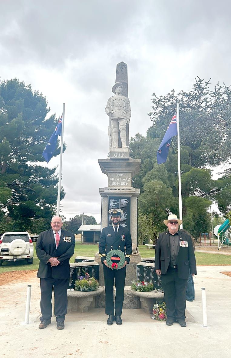 Naval Officer Speaks at Wycheproof post image