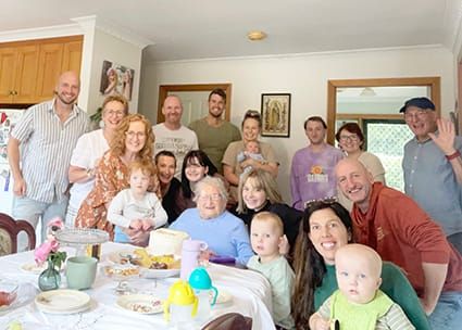 Family Gathering for Dorothy’s Ninetieth post image