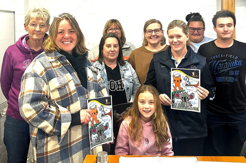 Millie Wins Show Schedule Cover Design post image