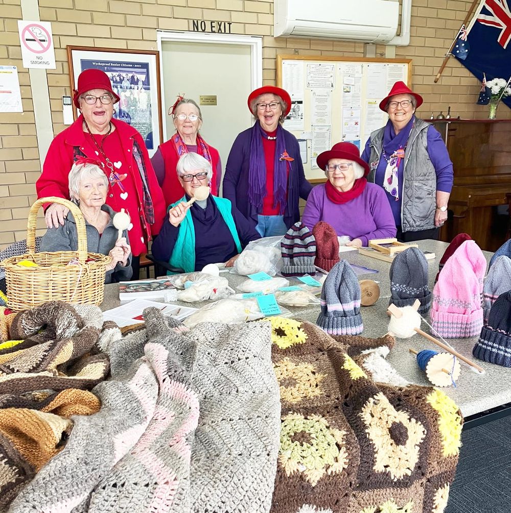 Red Hatters Visit Wycheproof and Nullawil post image