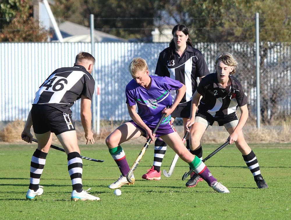 Bulls and Magpies Share Hockey Wins post image
