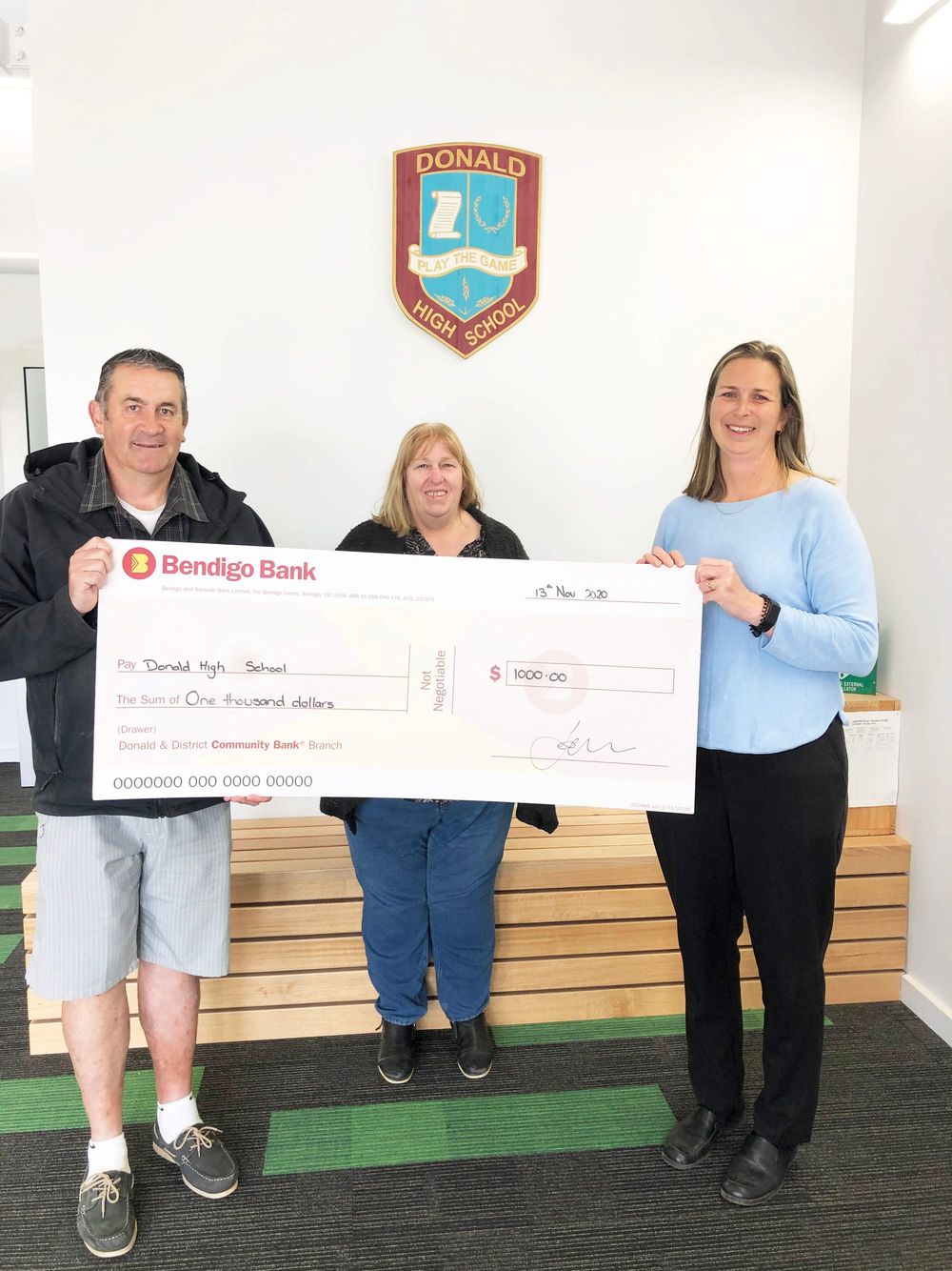 Donald Basketball Re-elects Officers post image