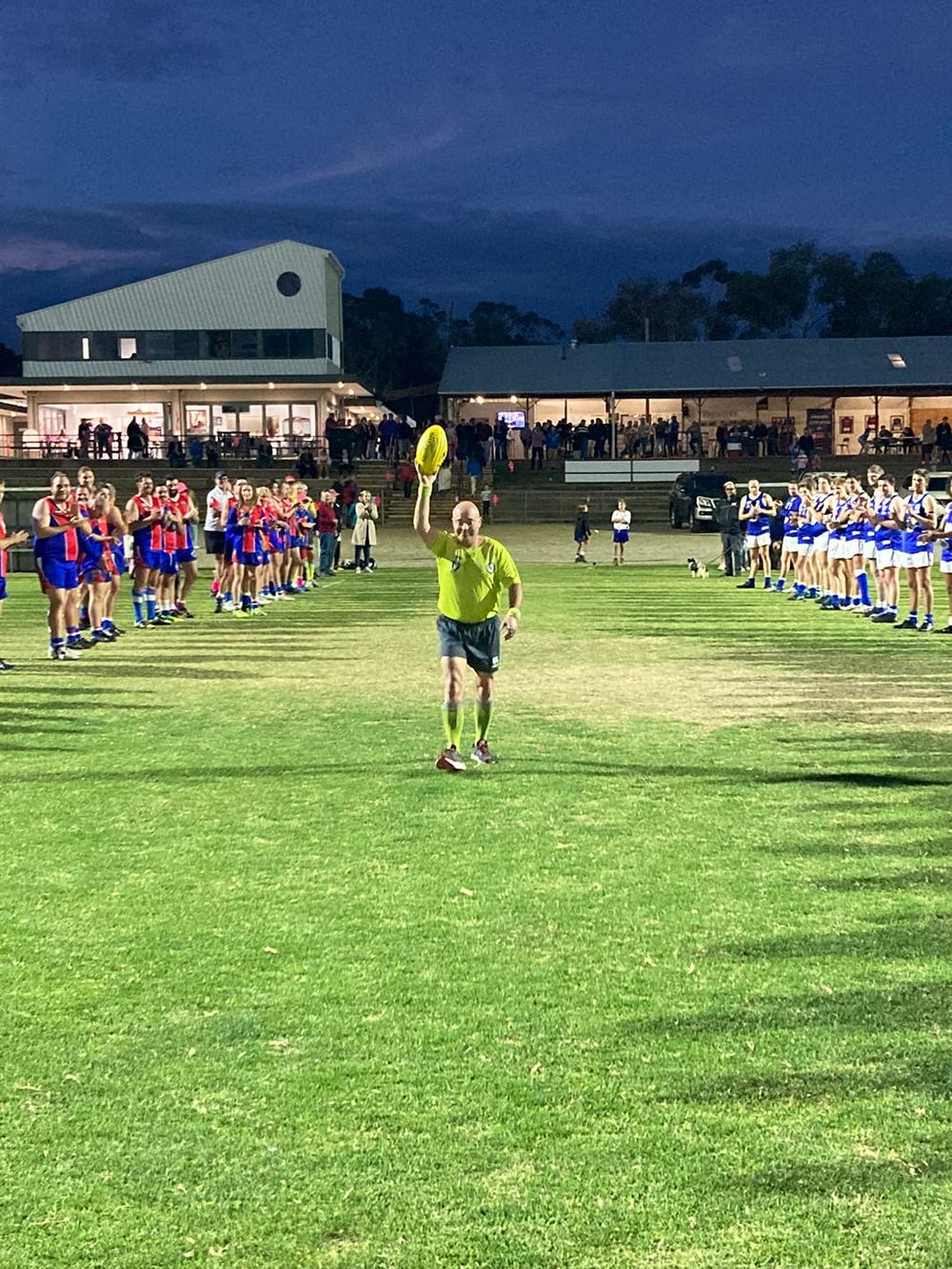 Royal Blues Win Under Lights post image