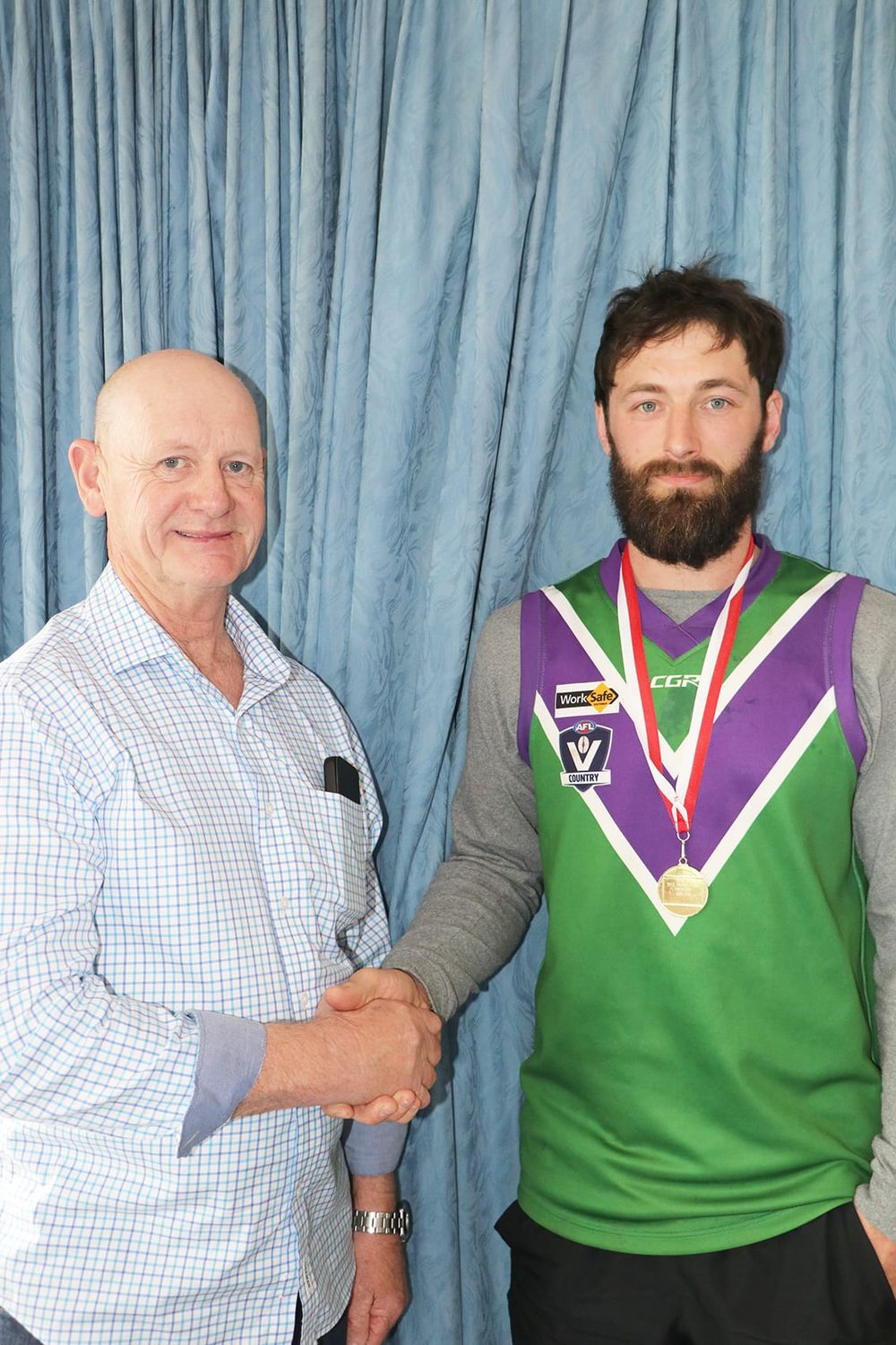 Col Russell Award to James Lindeback post image