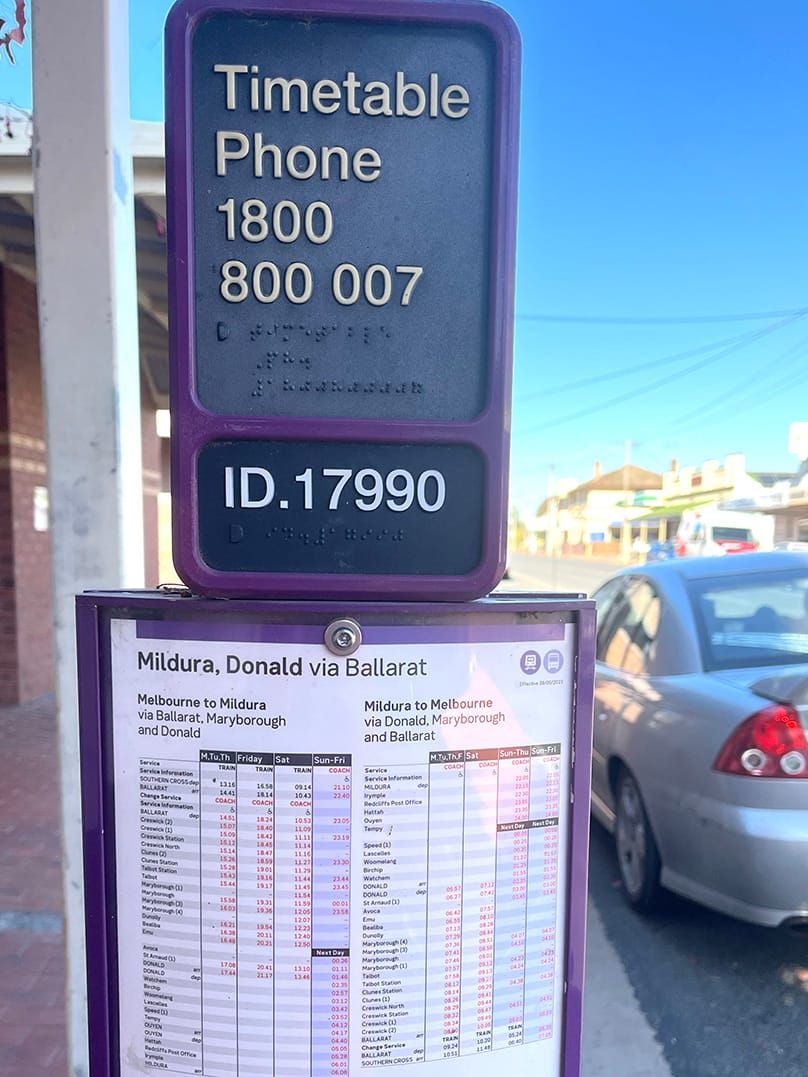 V/Line Timetable Discrepancy post image