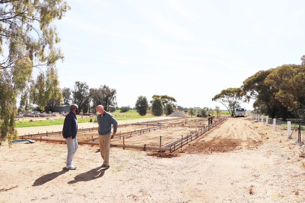 Birchip Cemetery Extensions Begin post image