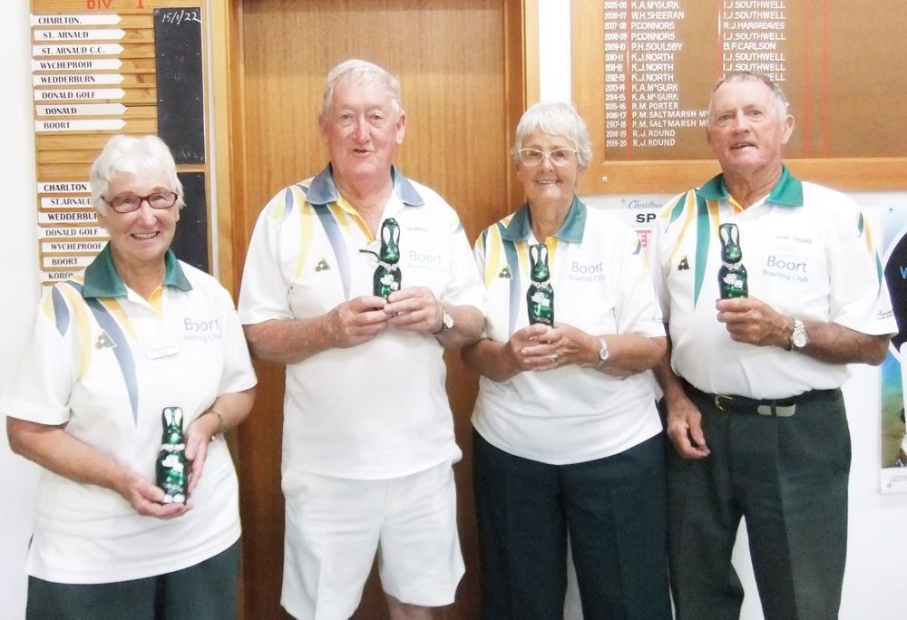 Clubs Compete in Amy Roberts Fours post image