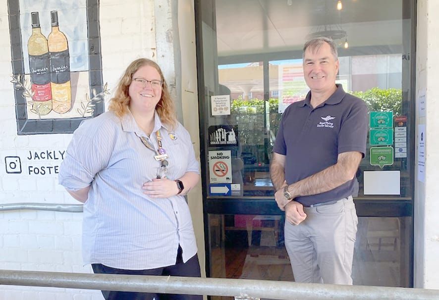 Partnership Launched . . . Wellbeing “Flies” Into Wycheproof post image