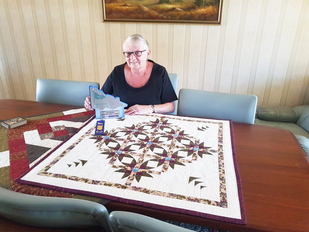 Marie’s Winning Patchwork Prize post image