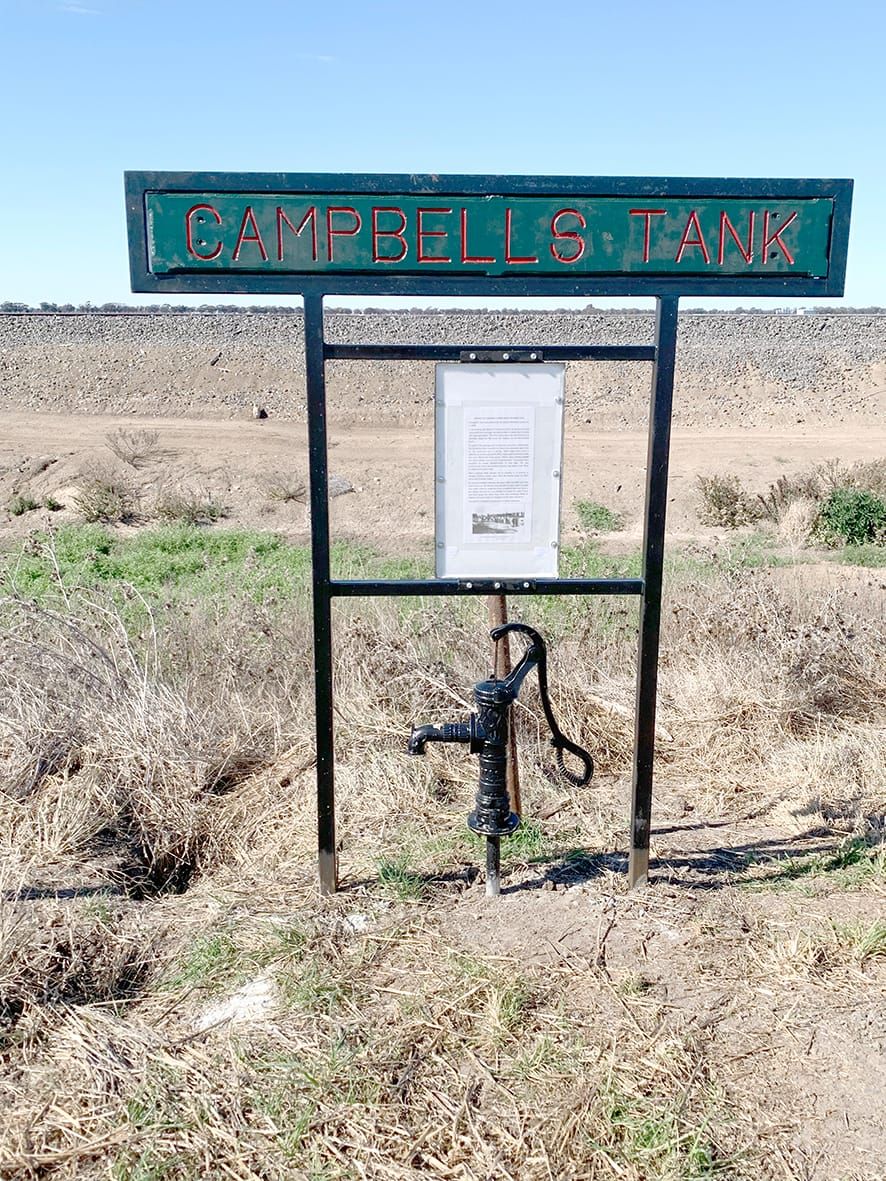 Campbell’s Tank Restored To Its Home post image