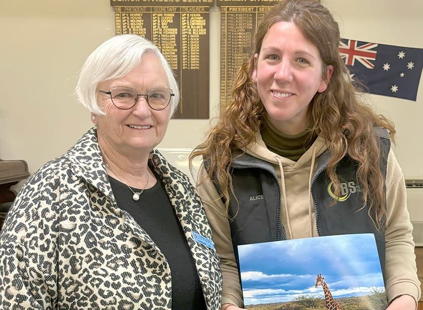 Birchip Probus Members Enjoy “Alice in Africa” post image
