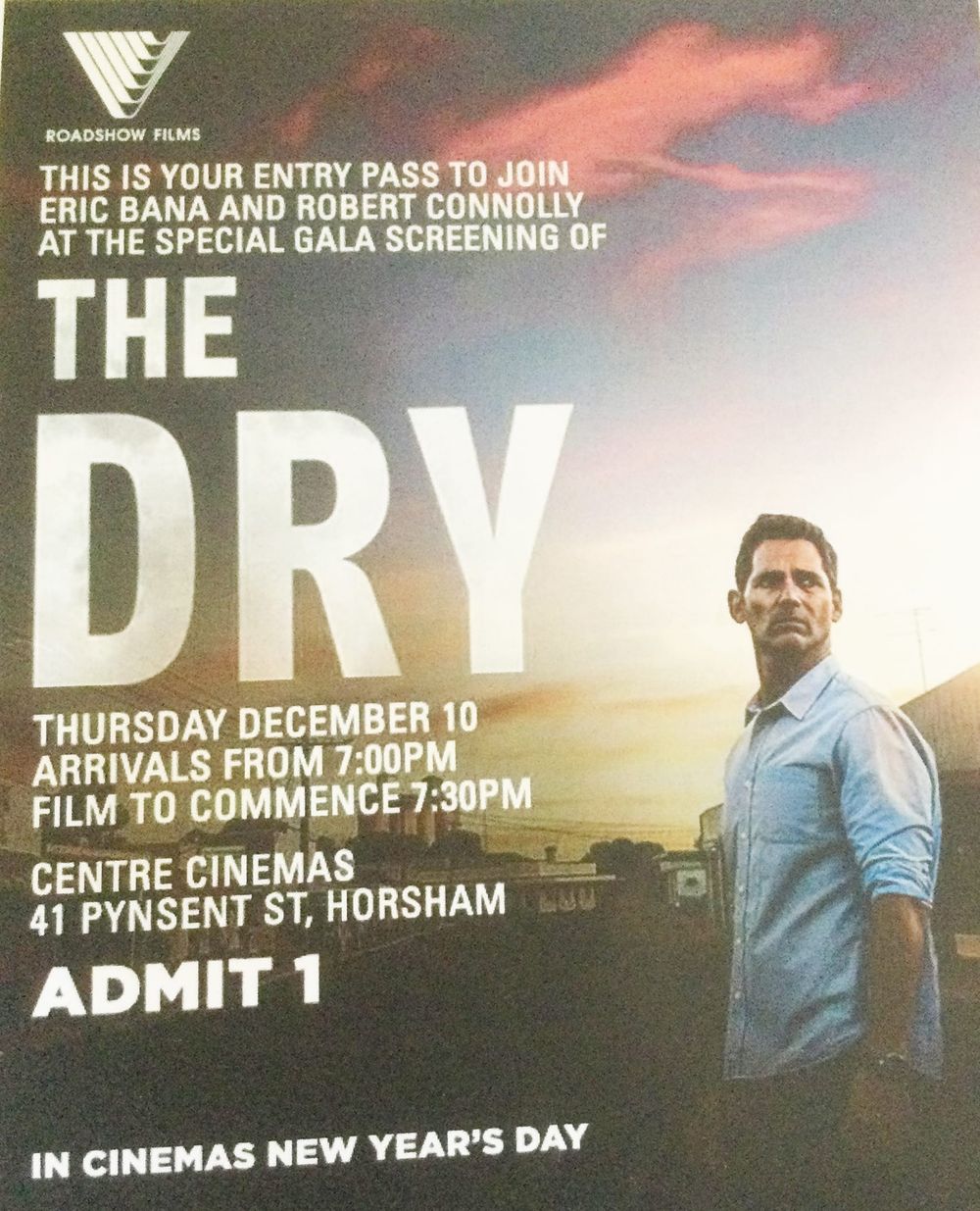 “The Dry” Screens at Horsham Cinema post image