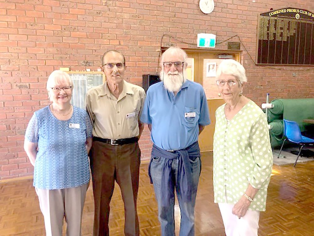 Donald Probus Re-elects Officers post image