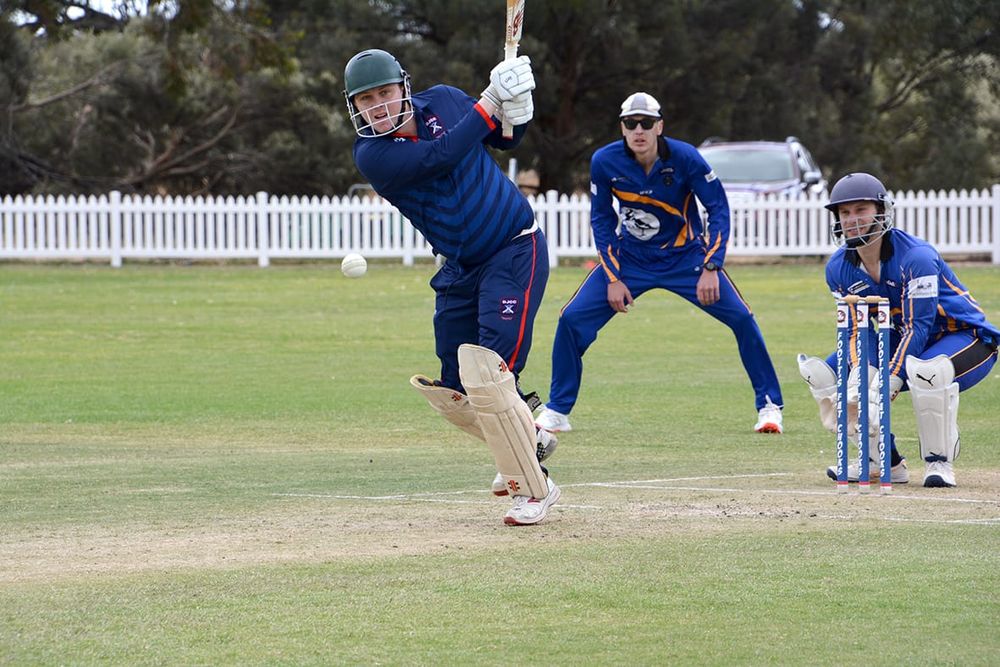 Cricketers Battle Rough Weather post image