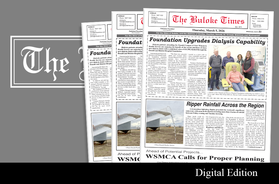 Buloke Times | Thursday, March 5, 2026 post image