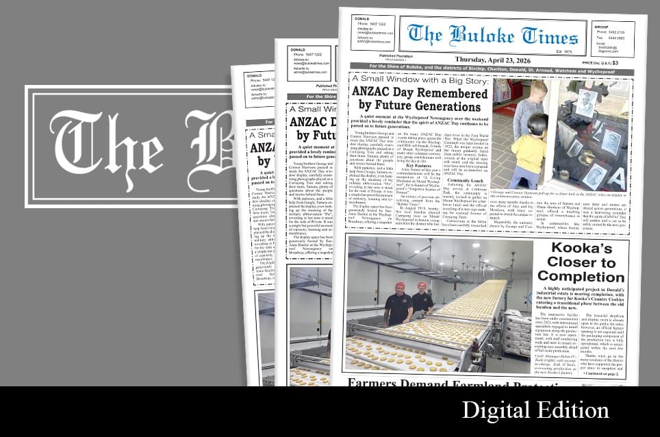 Buloke Times | Thursday, April 23, 2026 post image