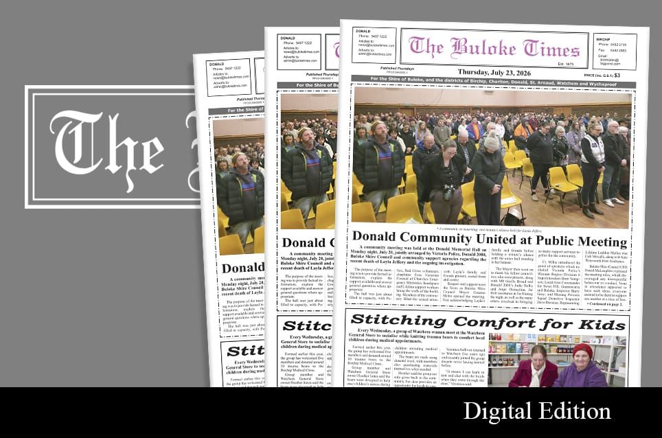 Buloke Times | Thursday, July 23, 2026 post image