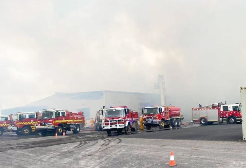 Fire Destroys Sheds and Hay post image