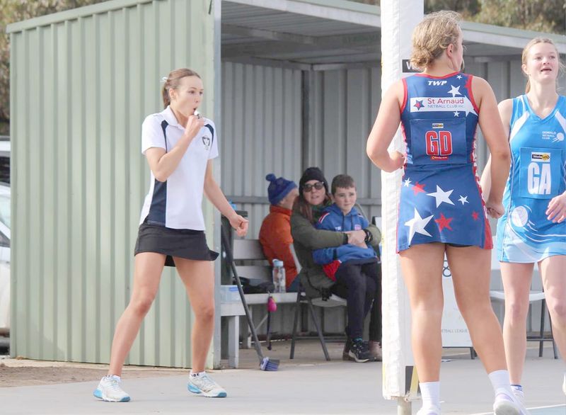 Umpiring Badges to Macie and Rhonda post image
