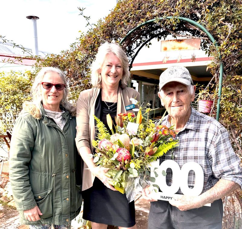 Kevin Joins the Centenarians post image