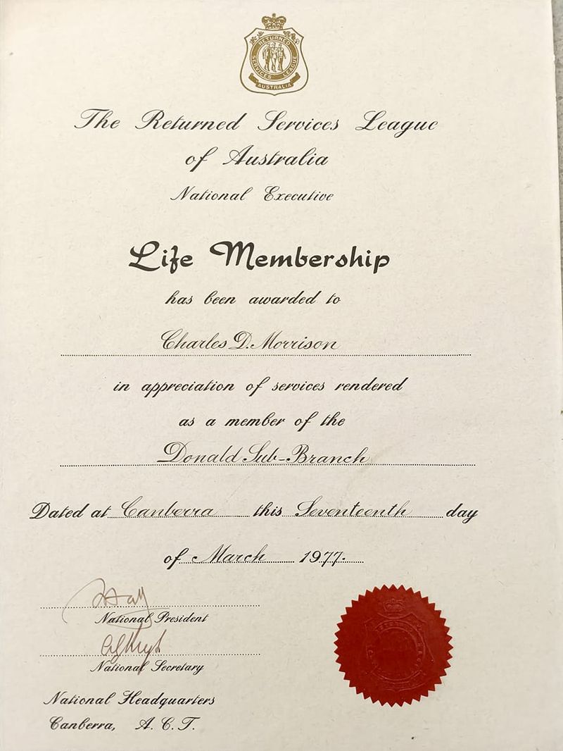 Among Charlie’s Certificates post image