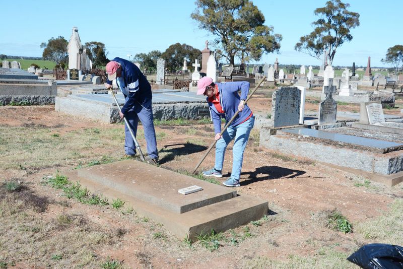 Cemetery Receives Spring Clean post image