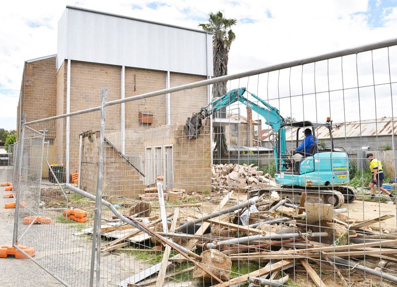 Demolition Begins at Rex post image