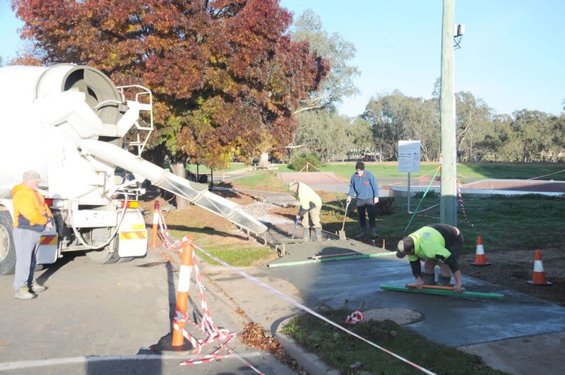 Landscaping for Donald Skate Park post image