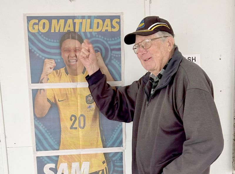 Reg Becomes Matildas’ Poster Boy post image