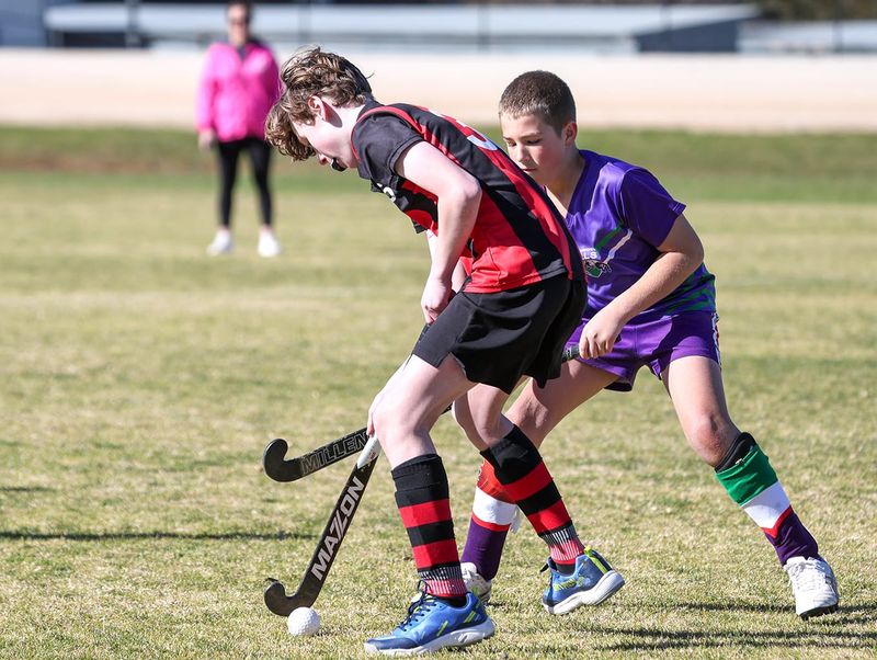 Juniors Hold Hockey Fort post image