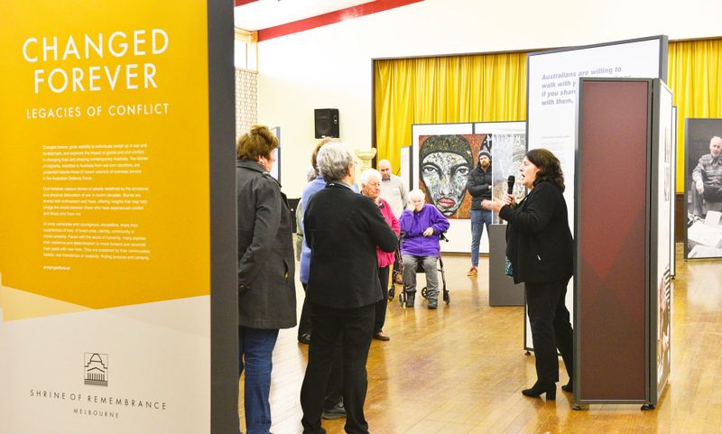 Exhibition Opens at Charlton post image