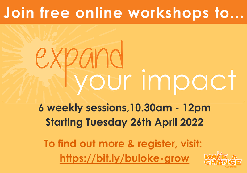 “Expand Your Impact”, Buloke post image