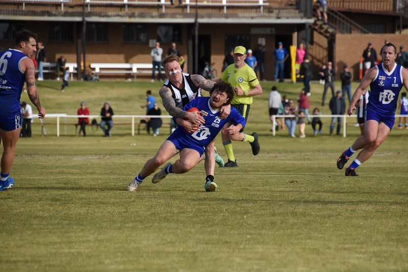 Thrilling Draw for Donald and Boort post image