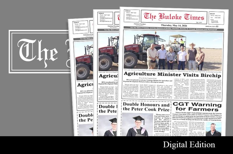 Buloke Times | Thursday, May 14, 2026 post image