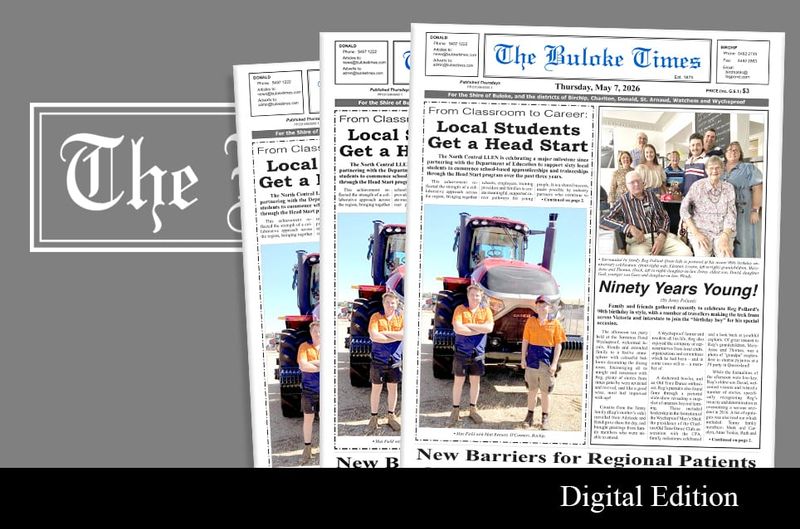 Buloke Times | Thursday, May 7, 2026 post image