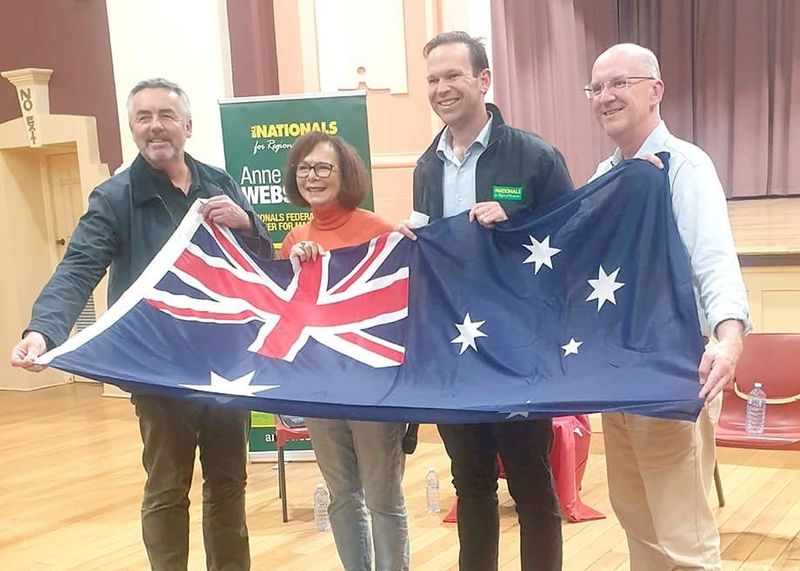 Nationals Leader Visits St Arnaud post image