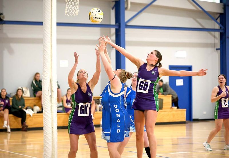 Blues Face Bulls on the Netball Court post image