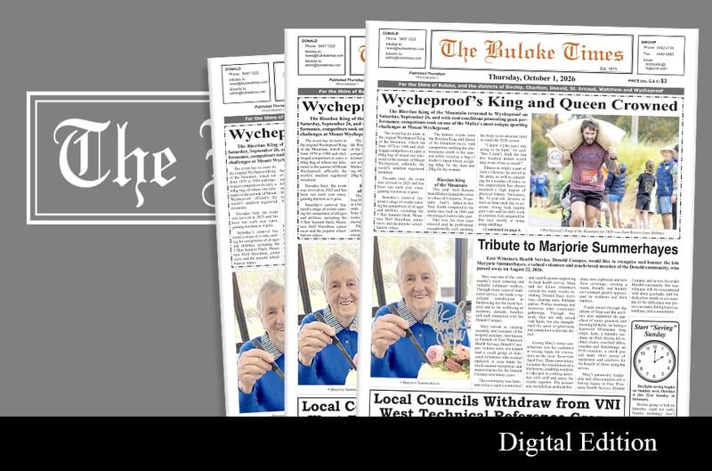 Buloke Times | Thursday, October 1, 2026 post image