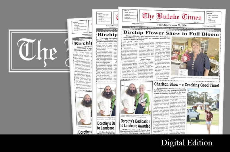 Buloke Times | Thursday, October 22, 2026 post image