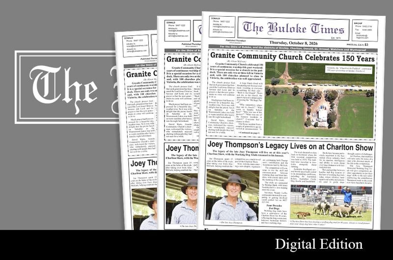 Buloke Times | Thursday, October 8, 2026 post image