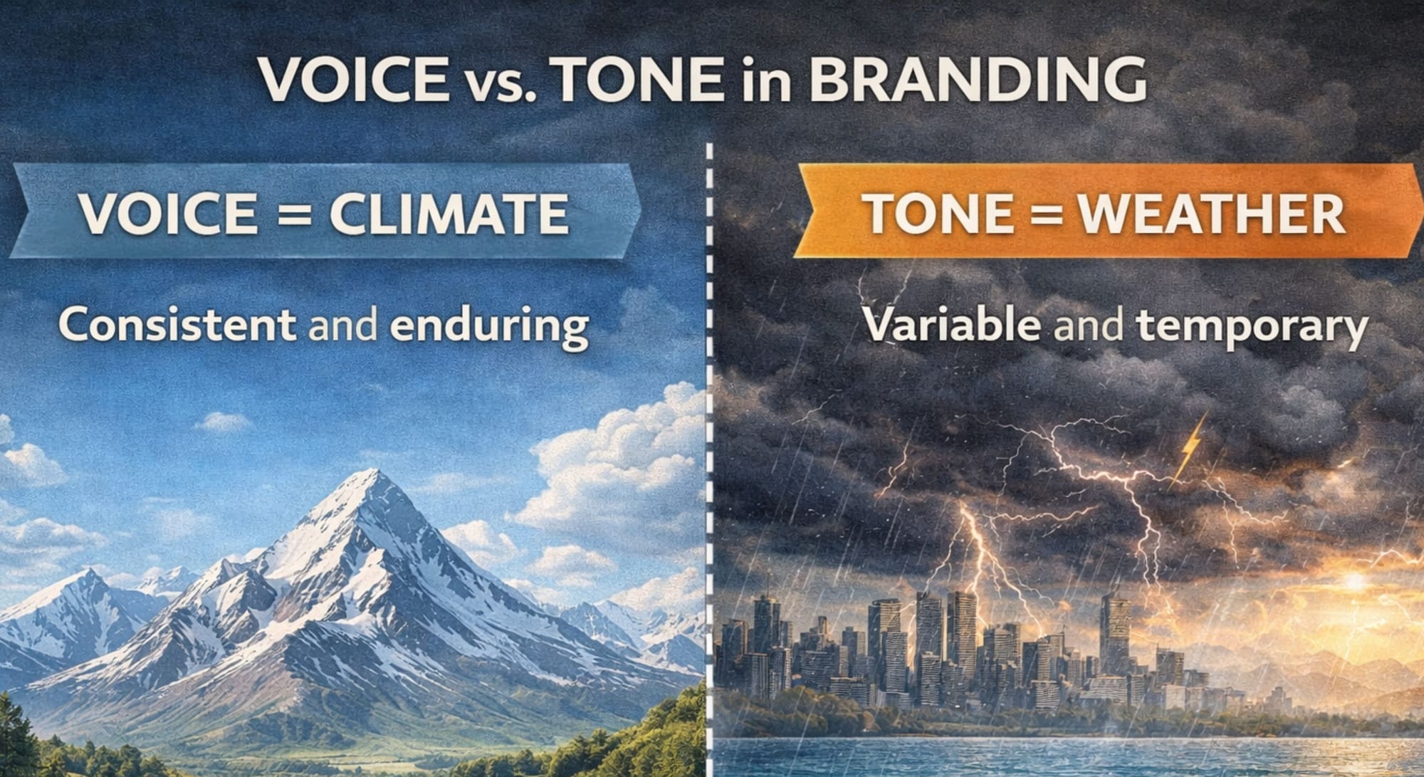 The Golden Rule: Voice vs. Tone - Why Most Marketers Confuse Them
