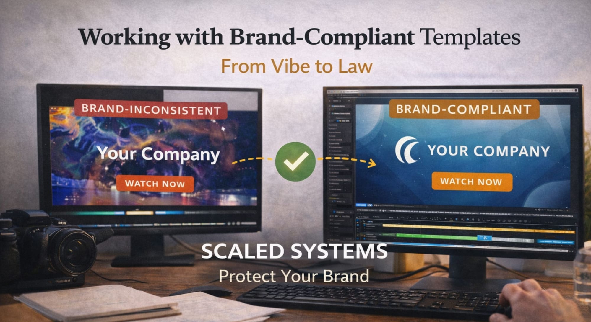 Working with Brand-Compliant Templates: From Vibe to Law