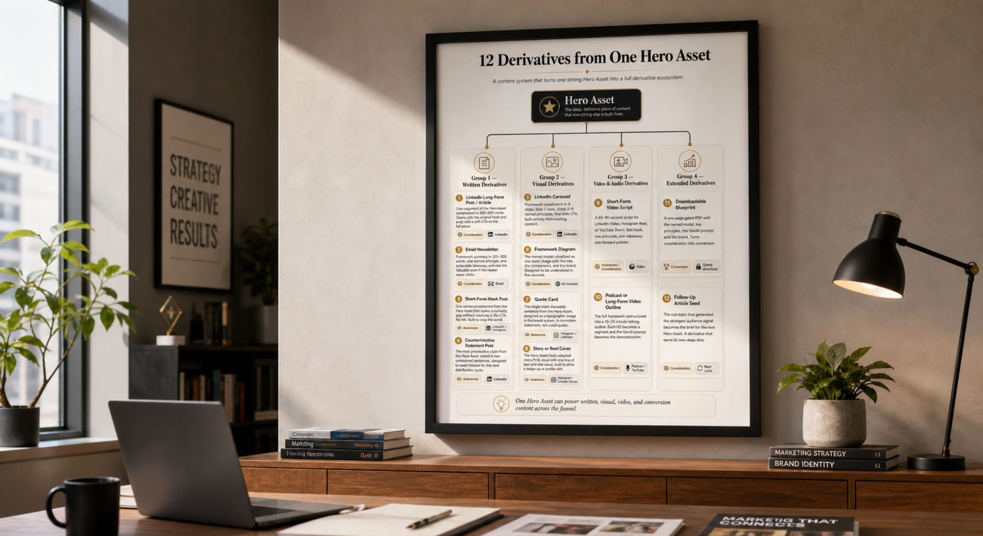 The Twelve Derivatives