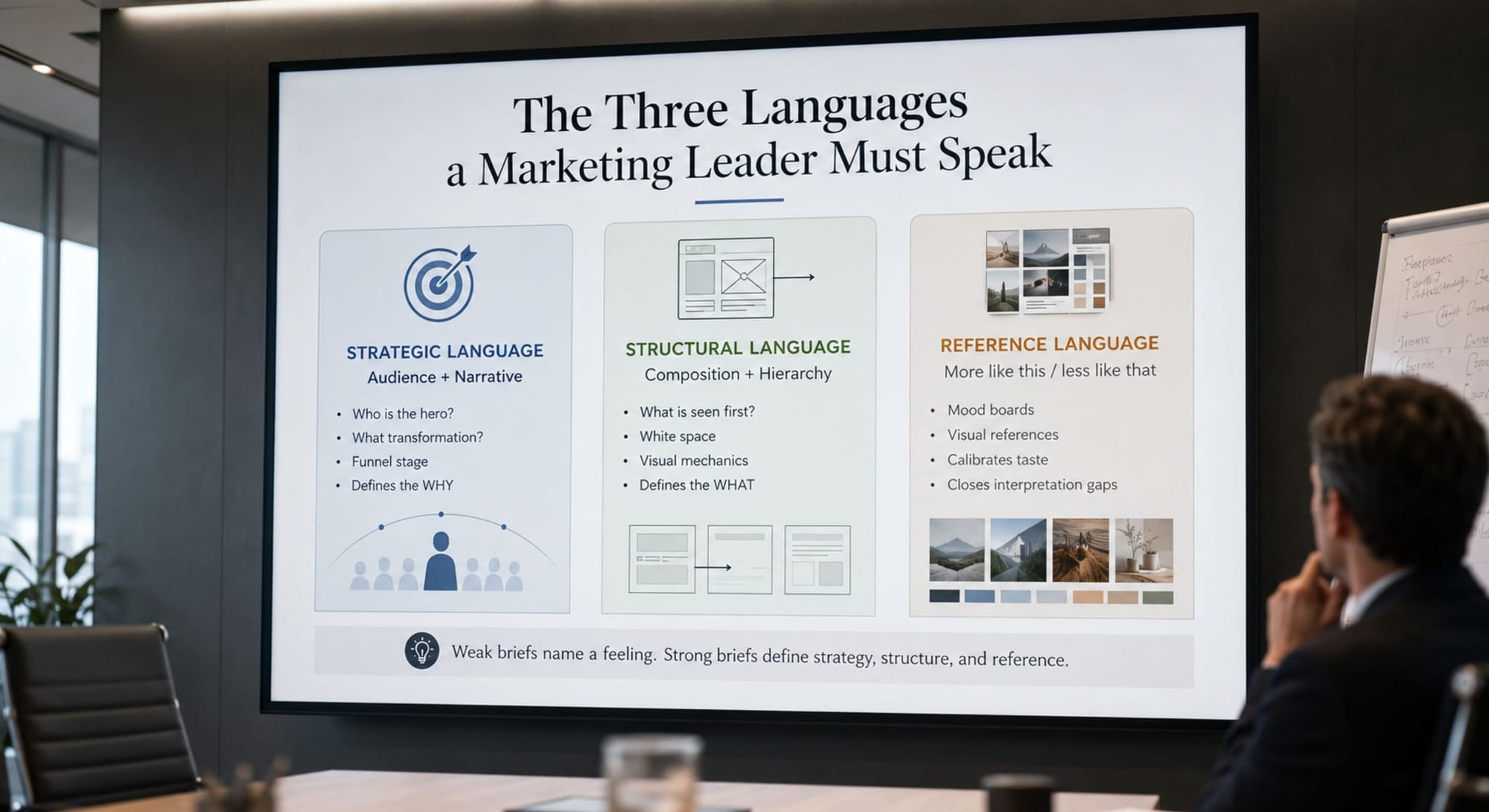 The Three Languages a Marketing Leader Must Speak