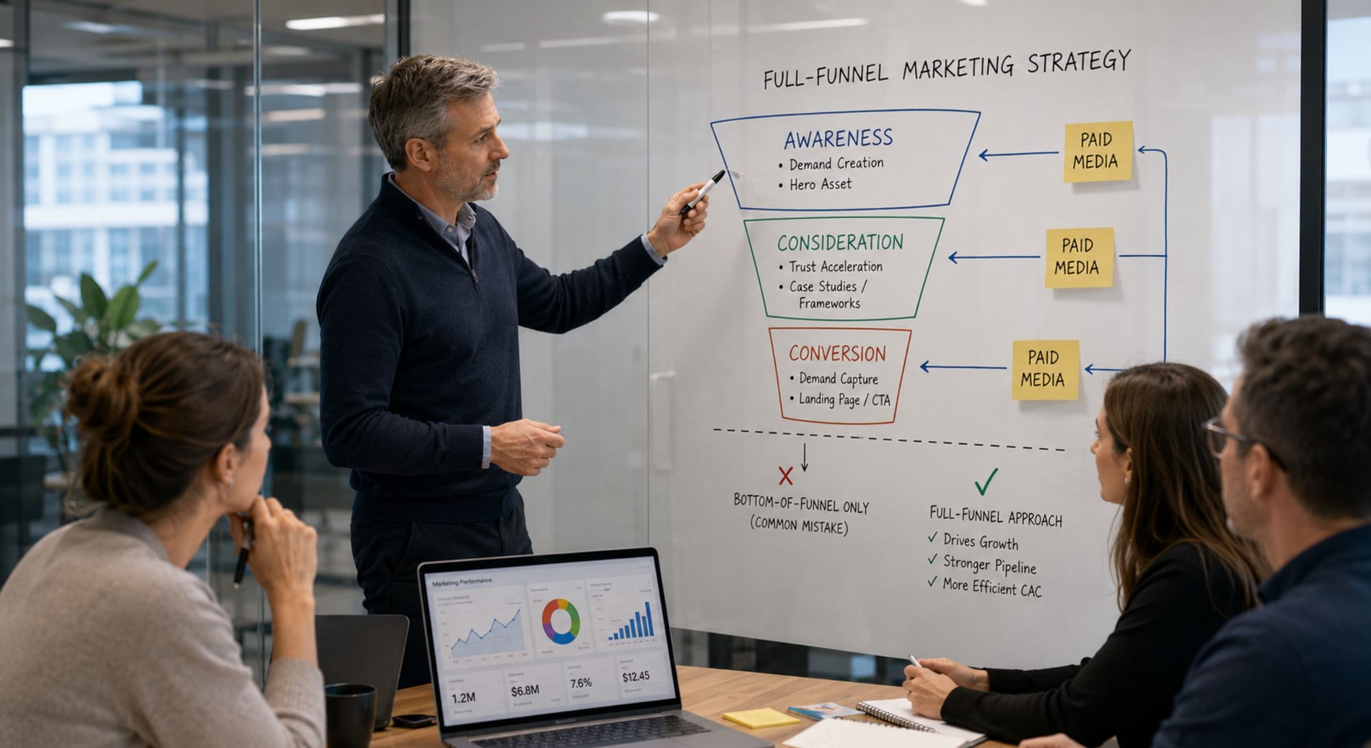 The Full-Funnel Role of Paid Media