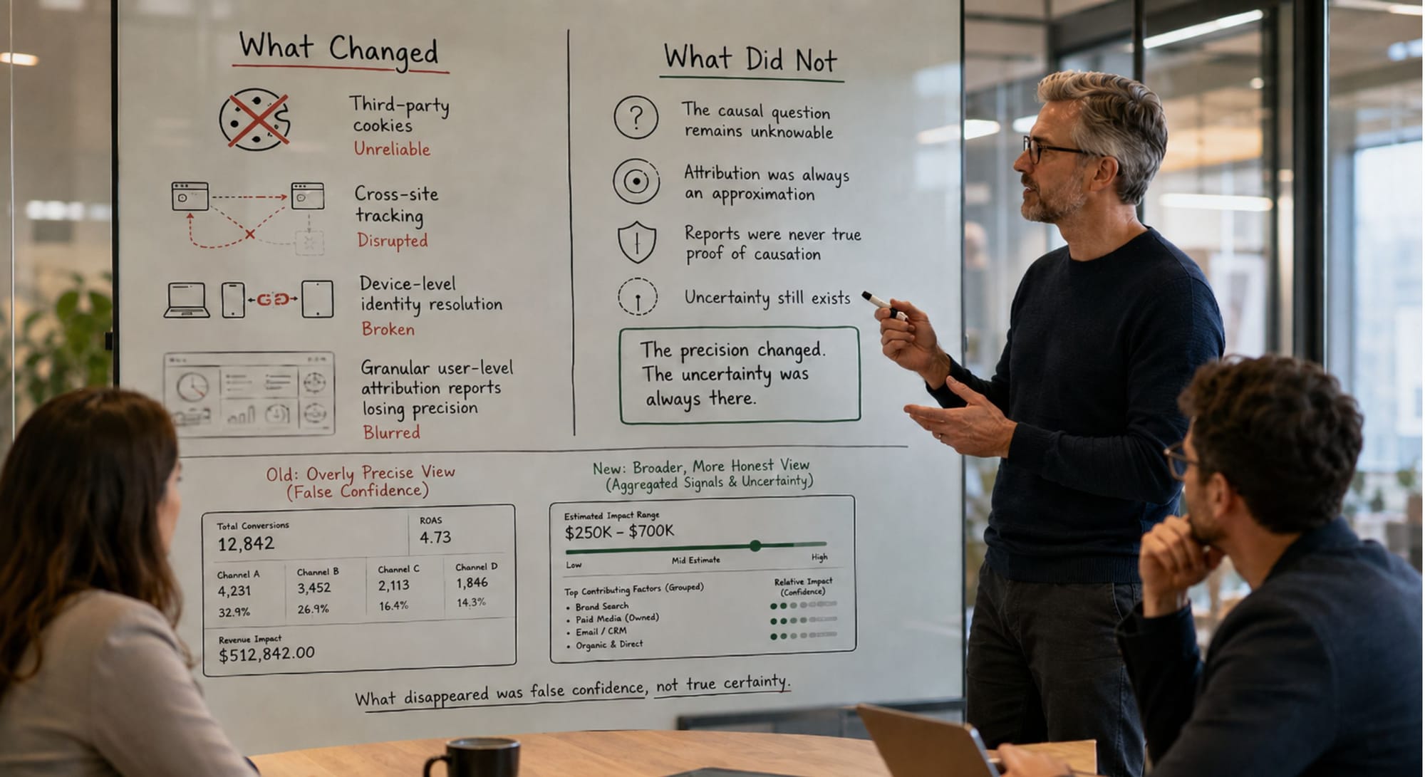 Attribution - What Changed and What Did Not