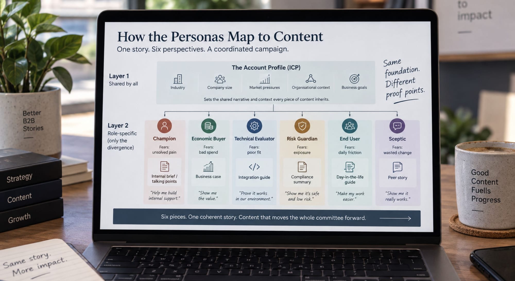 B2B Buyer: How the Personas Map to Content