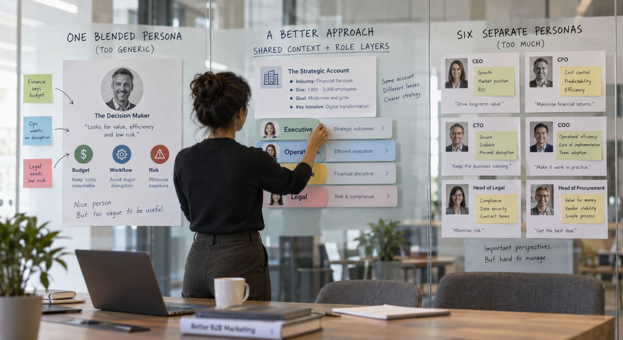 B2B Buyer: Why One Persona and Six Personas Both Fail