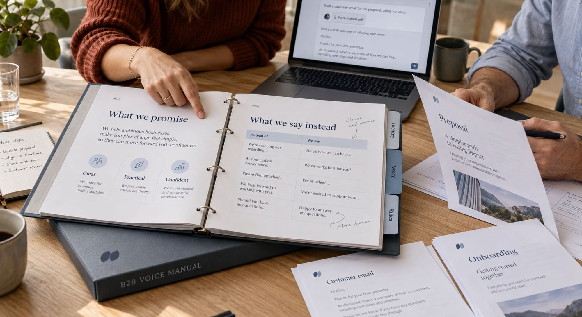 The B2B Voice Manual